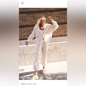 Hailee Cardi Set - Powder Sand